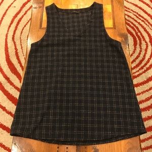 Flannel Checkered Dress